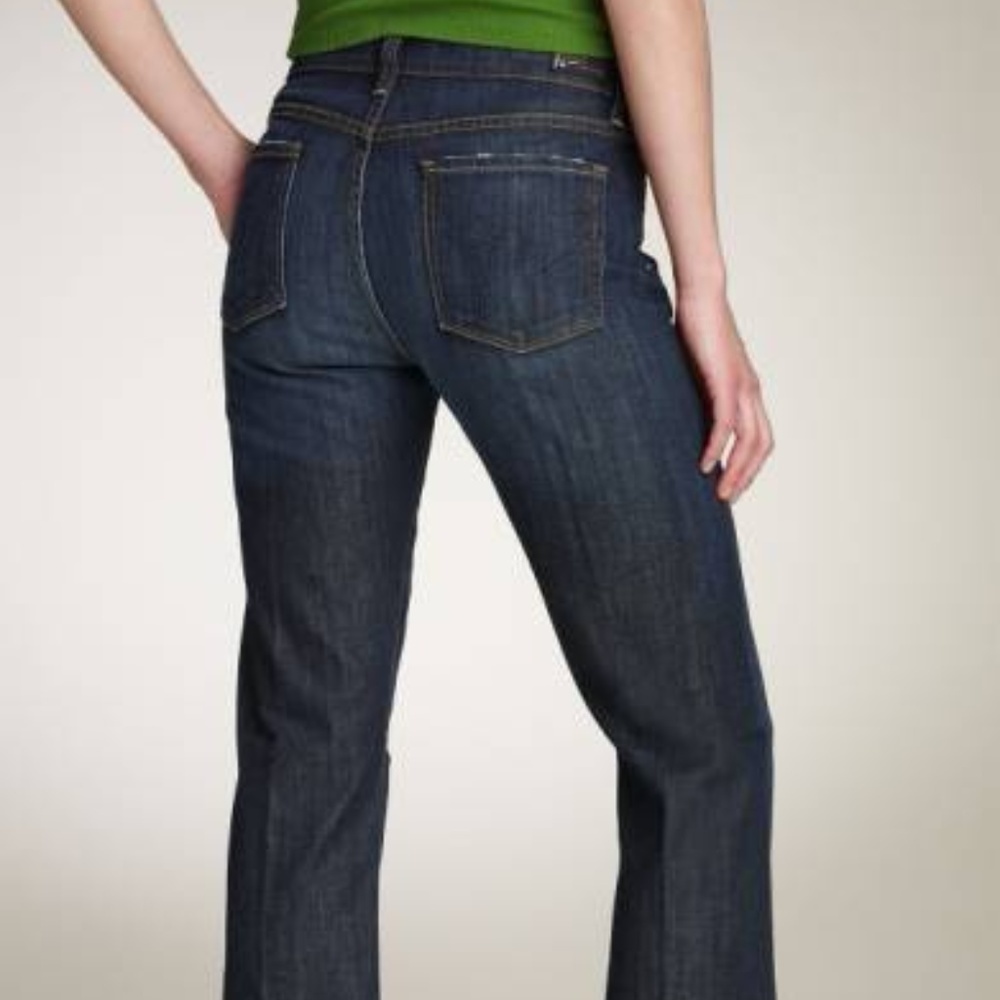 Citizens of Humanity women 26 Amber mid‎ rise bootcut stretch jeans denim grunge - Picture 2 of 8